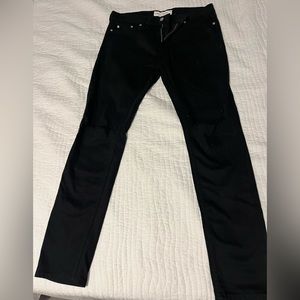 Topman black ripped jeans